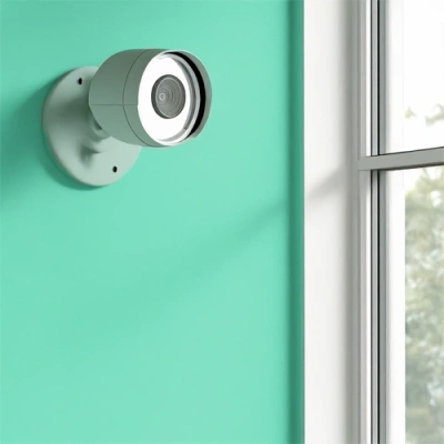 Abilene vivint camera facing a window
